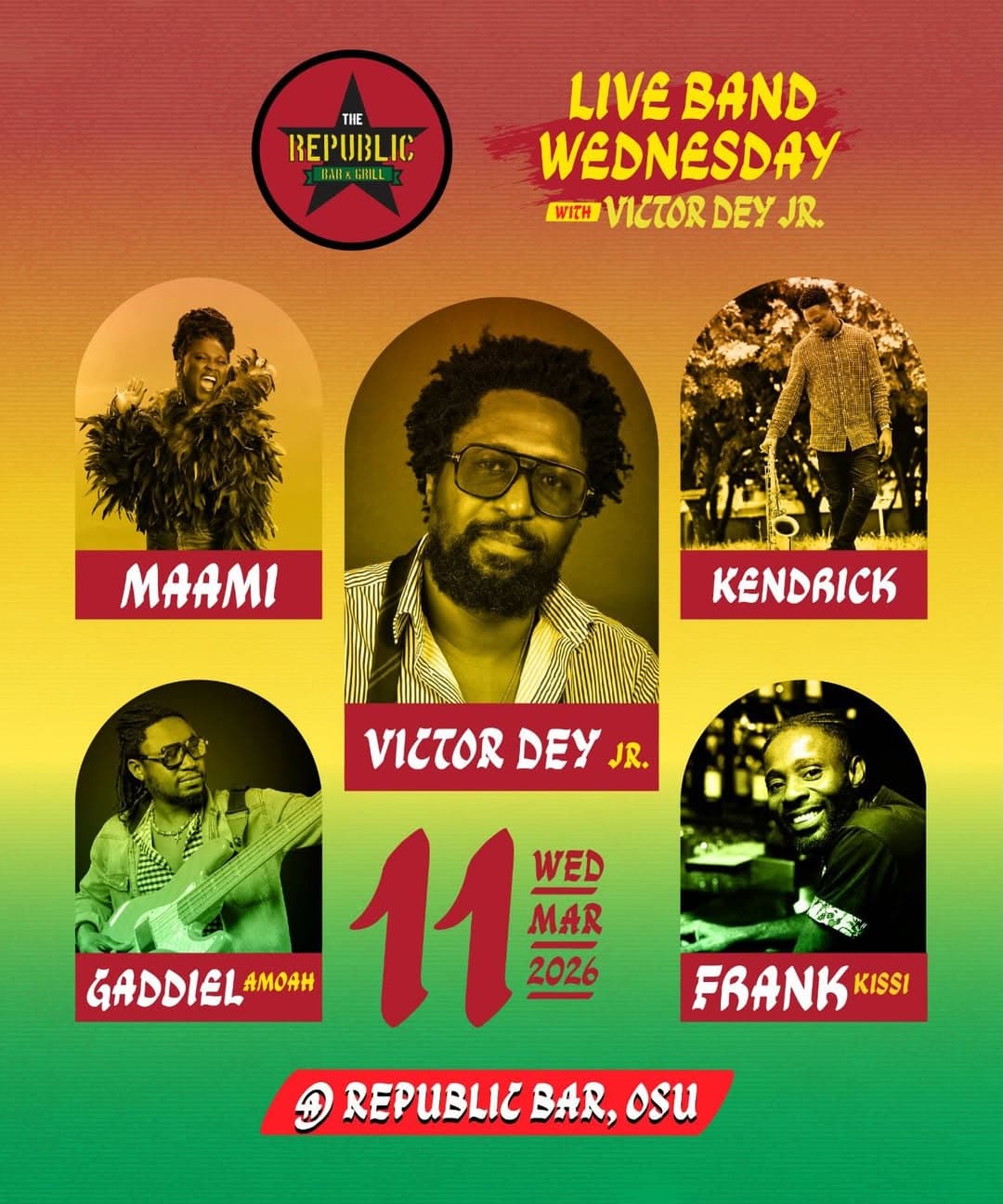 Live Band Wednesdays